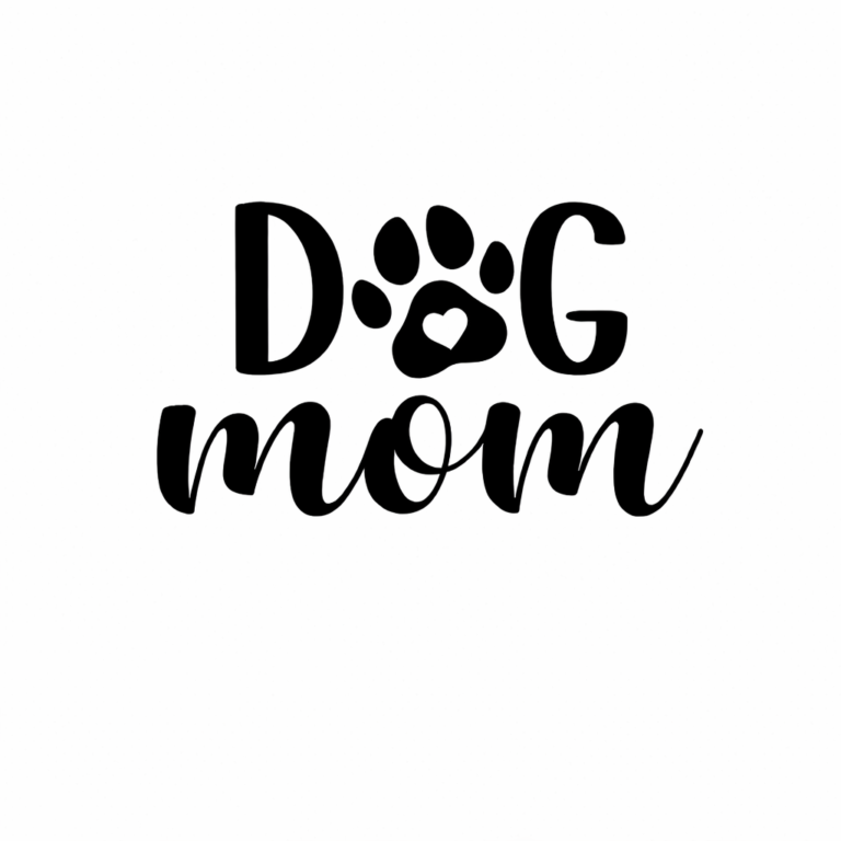 Dog Mom SVG Shirt Mockup – Clean & Modern T-Shirt Design